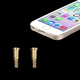  Sef Shop # 475667 High Quality Dock Screws For iPhone 5/5S, pack of 20, Gold