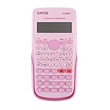 Material de alta calidad: nuestra calculadora está hecha de plástico de alta calidad, que es resistente y duradero, y los botones están hechos de plástico suave, lo que hace que la mano se sienta cómoda