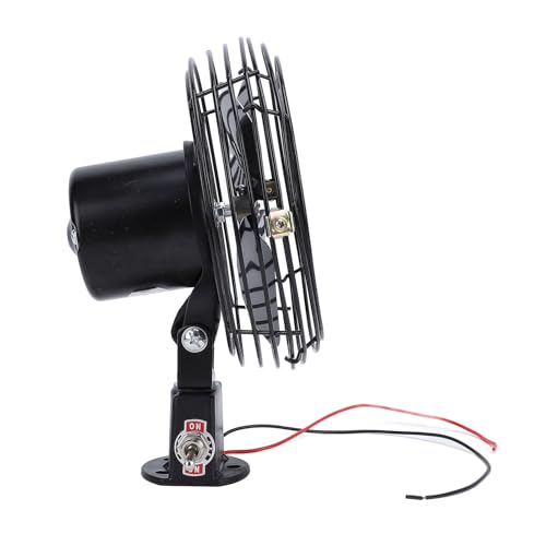 Aramox 12V RV Quiet Cooling Fan 2 Speed Switch Heavy Duty Metal Car Fan for Truck RV Car Boat Bus (6 inch) by Aramox - Used condition - Image 9