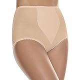 Hanes by Women's 2-Pack Light Control Tummy Panel Brief_Light Beige_XL