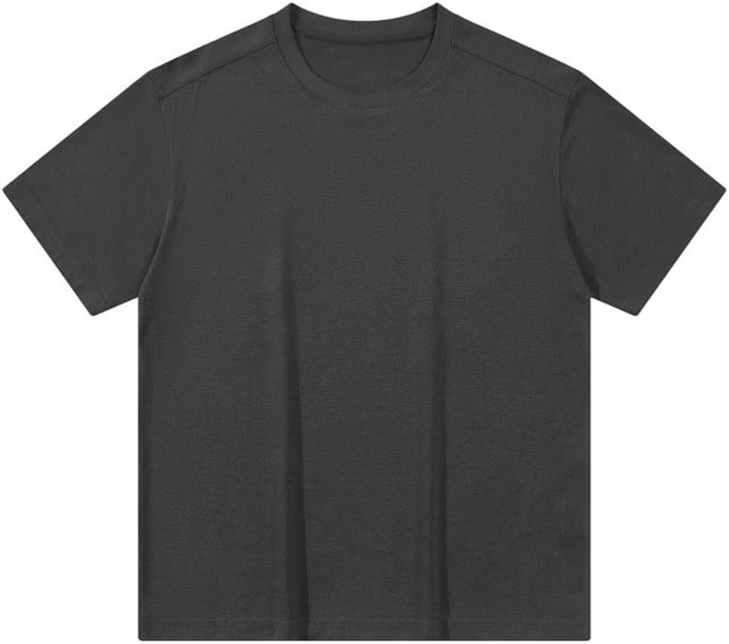 Short Sleeved Men's T-Shirt Casual Basic Men's and Women's Half Sleeved Shirt