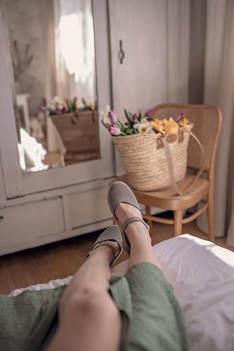 Image of Sandgrens Handmade Swedish Wood Clogs for Women, High Heel Sandal | Victoria