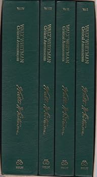 Hardcover Walt Whitman: Critical Assessments Book