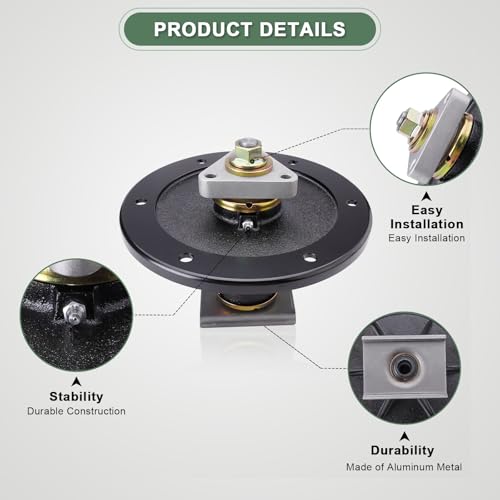 107-8504 Replace 285-881 Spindle Assembly Fits for Toro Z Master Z400 Z441 Z449 Z450 Z453 Z500 Turbo Force & Grandstand with 48" 52" 60" Mower Decks by AEFHKM - Used condition - Image 4