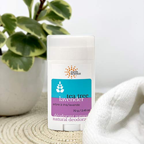 Earth Science Tea Tree And Lavender Deodorant, 2.5 Ounce -- 6 Per Case #TOP4