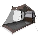 vidaXL Tienda de campaña para Coche para 2 Personas Impermeable marrón