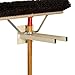 GEMPLER'S EXTRA-WIDE Steel 12 Inch Wall-Mounted Long-Handled Tool Storage Rack for Securely Hanging and Storing Shovels Garden Rakes Hose Pipes Brooms Spades Coils & General Work Tools