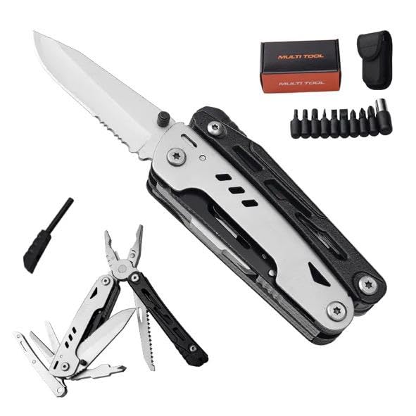 Birafy Multitool Pliers with Scissors – Premium Stainless Steel M...