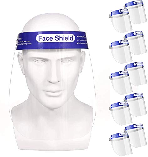 Bestie Face visor Face shield BSI Certified Washable Foam Material x10pcs