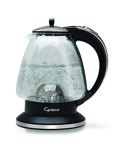 Tetera eléctrica Capresso vidrio y acero inoxidable 6 tazas miniatura 5