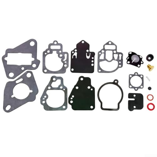 Soluzione completa di ricostruzione: include tutte le parti necessarie per prevenire i tempi di inattività, rendendo la manutenzione del carburatore semplice sia per utenti fai-da-te che professionali