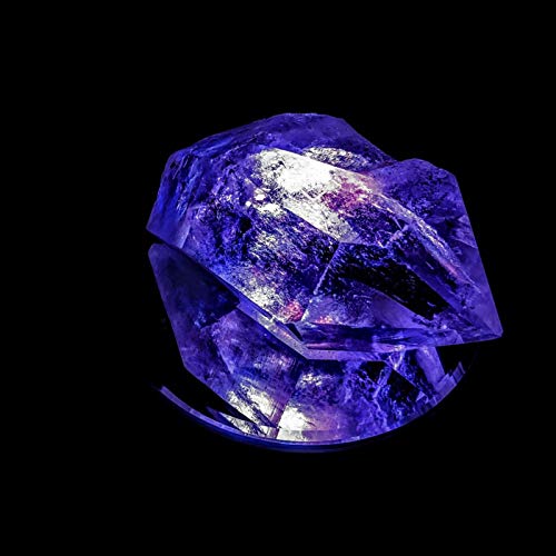 4" Led Rotating Display Base For Crystals Glass Art, Colorful Light Rotating Crystal Display Base Stand, Cup Display Stand Turner For Tumbler Cup #TOP3