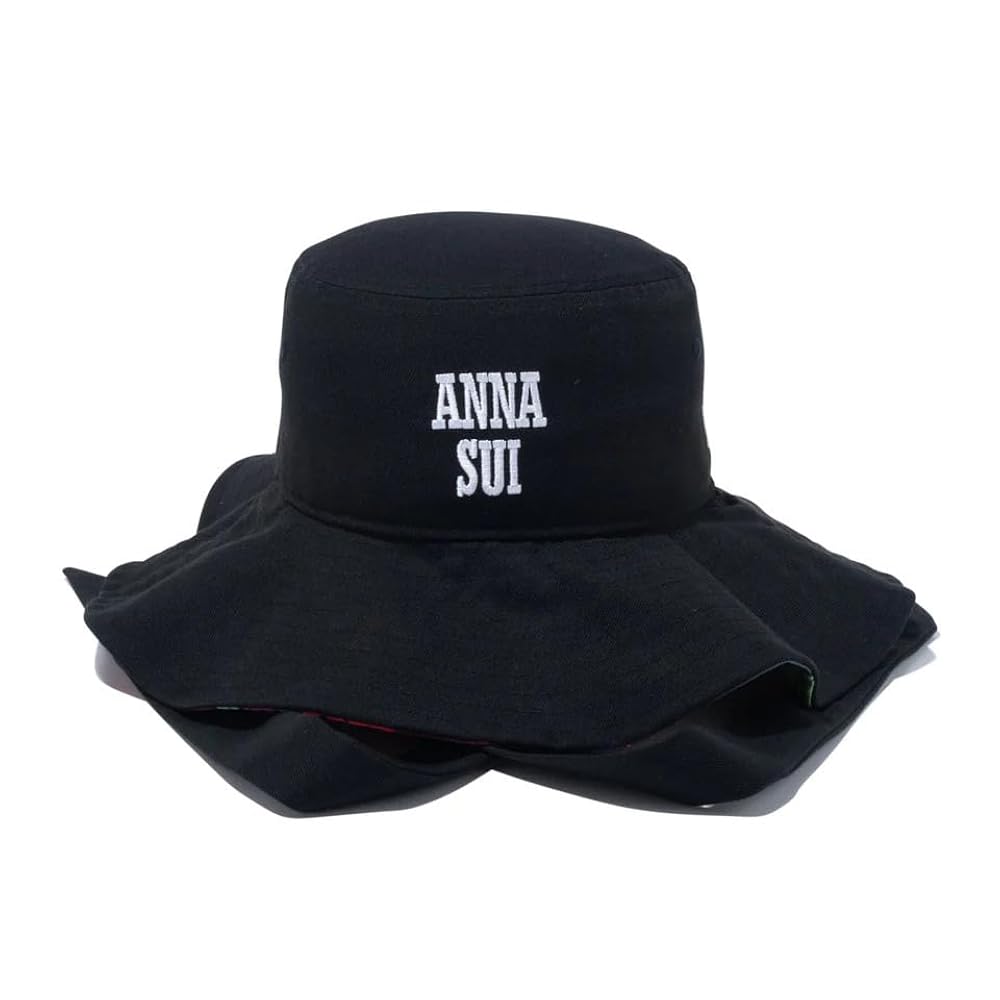 ニューエラ アドベンチャー ワイドブリム ANNA SUI アナ スイ ブラック アドベンチャー ワイドブリム ANNA SUI アナ スイ ブラック