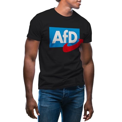 AFD Alternative fur Deutschland Herren schwarz T-Shirt Size 3XL