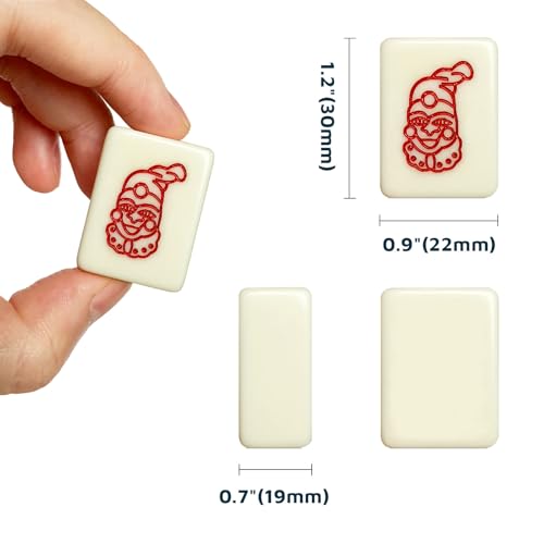 Juego de Mahjong Alfabético con 108 Fichas para Adultos miniatura 7