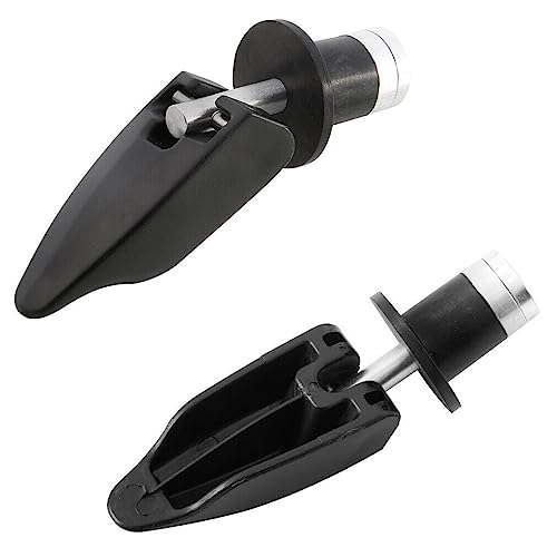 Kit de liberación rápida para alforjas JDICY, plástico ABS y aleación de aluminio negro para Indian miniatura 4