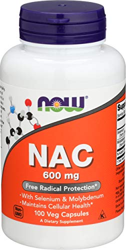 NOW Foods, Nac 600mg, 100 Capsules NOW Foods, Nac 600mg, 100 Capsules