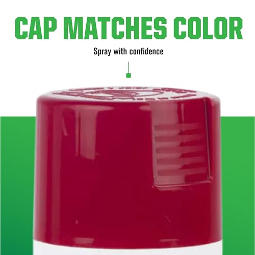 Image of Rust-Oleum 303473 Farm & Implement Spray Paint, 12 oz, Gloss Troy Bilt Red, (Pack of 1)