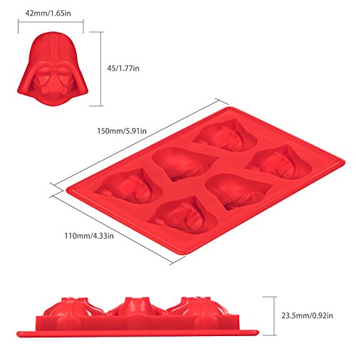 Stampo per ghiaccio Darth Vadar