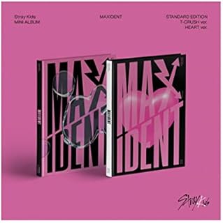 Dreamus Stray Kids - MAXIDENT [Standard Edition] Album+Pre-Order Benefit (T-Crush+Heart ver. Set) (SMK1348)