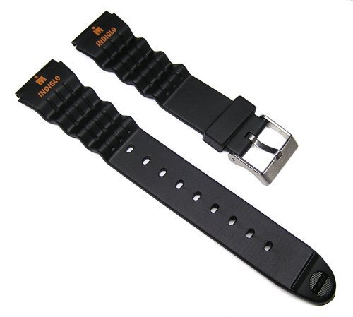 Rare 19Mm Timex Black Watch Band For Vintage Ironman Triathlon Lap 100, 70381, 70457, Tx470381 #TOP1