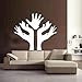 Produktbild BFMBCH Palm Äste Wandaufkleber Schlafzimmer Vinyl Wandtattoos Dekoration Wohnzimmer Klassenzimmer Dekoration Wandaufkleber A2 57x66cm
