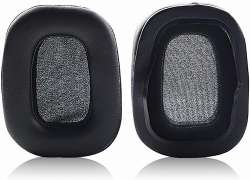 Tiamat 7.1 v2 Almohadillas de repuesto de piel de proteína para los oídos, piezas de reparación compatibles con auriculares Razer Tiamat 7.1 v2 (negro)