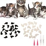 funda uñas gato precio Buenas protecciones para gatos: Estas fundas para gatos pueden proteger a sus gatos de arañazos cuando se lastiman, también pueden separarlo de su mascota cuando juega con él, evitando que lo lastimen, use estas fundas, no es necesario que lo haga Preocúpate de que tu ropa se rompa con las garras, diseño práctico y útil.