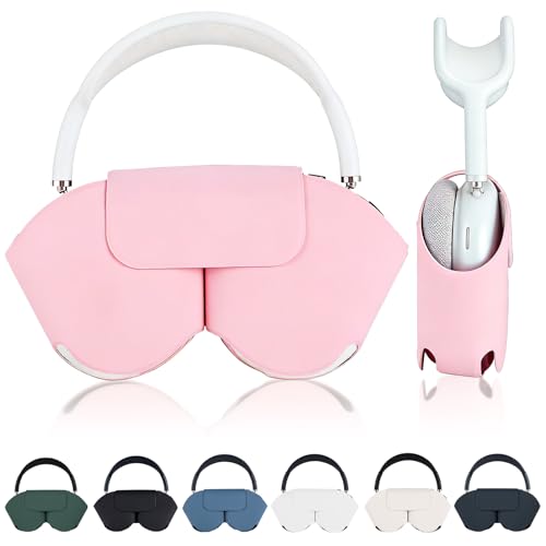 Housse compatible mode veille Apple AirPods Max 1/2 rose