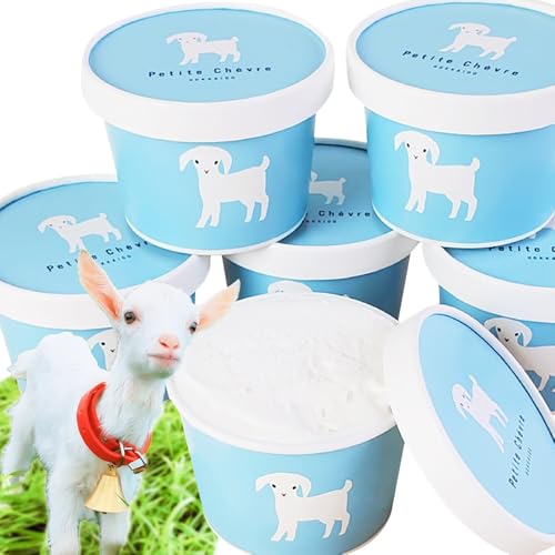 アイス やぎミルクの生ソフトアイス ミルク味 130ml 6個 [90日以内に出荷予定(土日祝除く)] プティ・シェーヴル北海道 北海道 日高町 お菓子 スイーツ やぎ