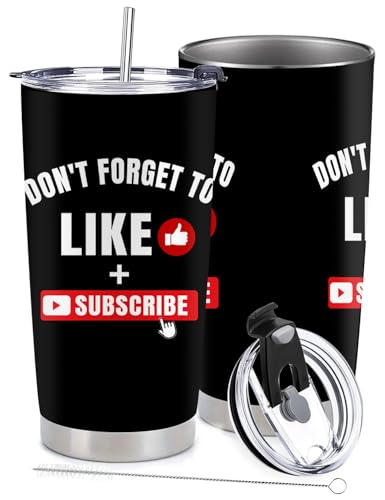 BSHELLOE Blogger Vlogger 20oz Stainless Steel Tumbler