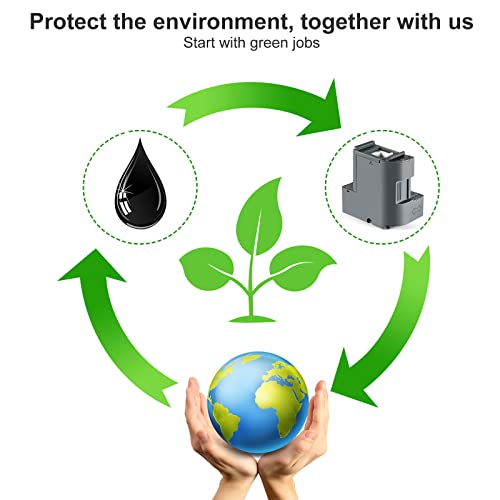 OFFICENTER T04D1 T04D100 Caixa de manutenção para EcoTank ET-3850 ET-3830 ET-15000 ET-3760 ET-4850 S