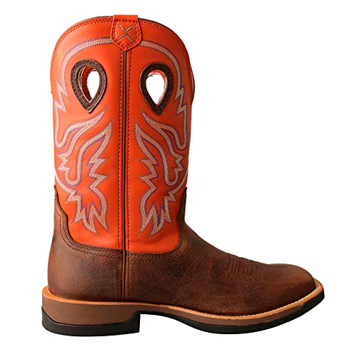 Image of Twisted X Men's 6 inch Work Oblique Toe Boot with CellSole comfort footbed