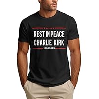 Rest in Peace Charlie Kirk Shirt Memorial Tribute Charlie 1993 2025 Mens T Shirt Black