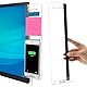Ruzister 2 Stück Büro-Schreibtisch-Zubehör, Monitor, Memoboard, Computer-Nachrichtentafel, Bürobedarf für Damen/Herren, Computer-Haftnotizenhalter mit Telefon Halter