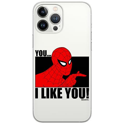 ERT GROUP mobile phone case for Iphone 13 PRO MAX original and officially Licensed Marvel pattern Spider Man 034 optimally adapted to the shape of the mobile phone, partially transparent