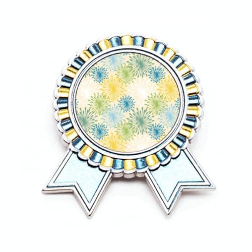 Broche fleur pissenlit en métal taille M parfaite pour sublimer une veste