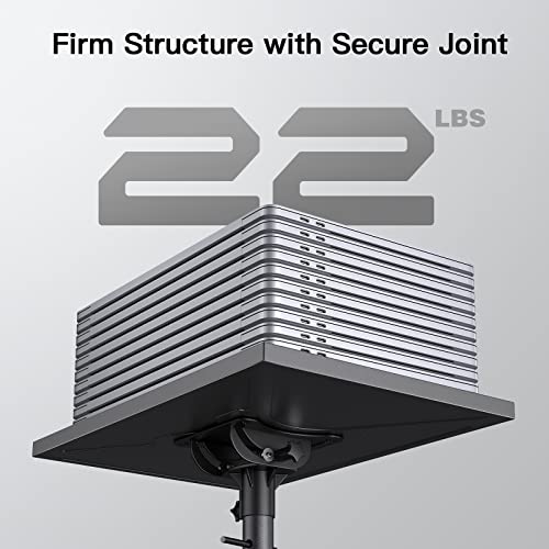 Amada-Tall-Projector-Tripod-Stand-for-26in-to-51in-Foldable-Laptop-Tripod-Stand-Height-Adjustable-Projector-Stand-Portable-Outdoor-Projector-Stand-for-Laptop-Projector-DJ-or-Sheet-Music-AMPS02