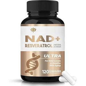 NAD+, Resveratrol 1000mg Anti Âge ...