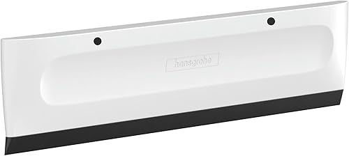 hansgrohe WallStoris - Escobilla de goma moderna en blanco mate, 27916700