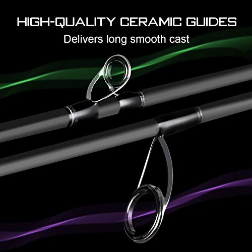 SeaKnight Falcon 2 Abschnitte Ruten Spinn-ruten 2 Tipps Angelrute – Bild 6