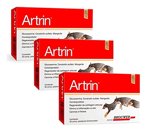Kit Com 3 Artrin Brouwer C/90 Comprimidos