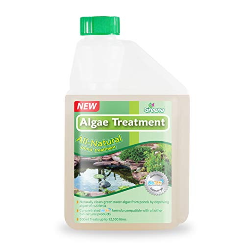 Greena® All Natural Algae Treatment - Naturally clears green water from ponds by depriving algae of the nutrients that they need to thrive. (1)