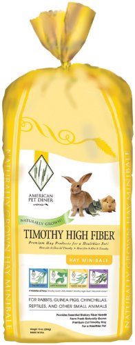 Heno Timothy Fibra Alta 5Lb Amarillo miniatura 1