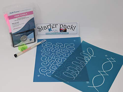 Quilt Marking Starter Pack - Pounce Pad with Pink Brush