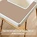 High Chair Placemat for IKEA Antilop Baby High Chair, Silicone Placemats, High Chair Tray Finger Foods Placemat for Boys and Girls, Babies, Toddlers (Natural)