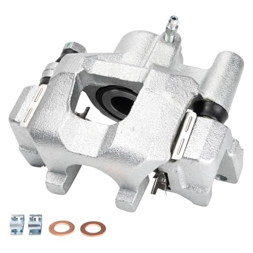 Image of TRQ Rear Right Brake Caliper w /Bracket Passenger Side | For 2001-2003 Toyota Highlander