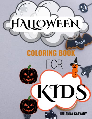 HALLOWEEN: Colouring Book For Children