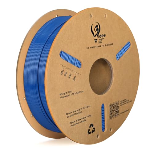 3idea Hyper PETG+ HS High-Speed 3D Printer Filament, 1.75mm Blue,...
