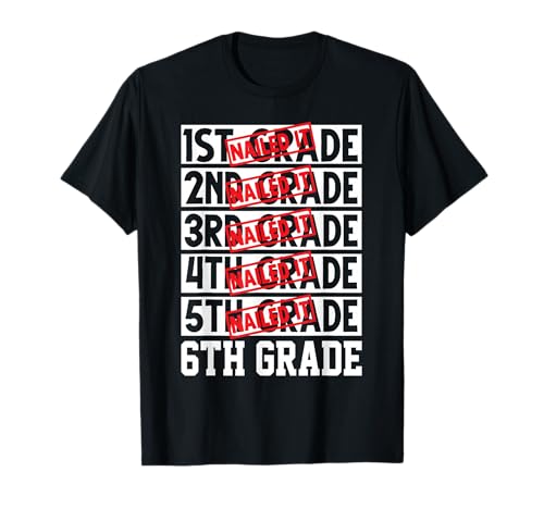 Goodbye 5th Grade Nailed it Graduation Hello 6th Grade T-Shirt